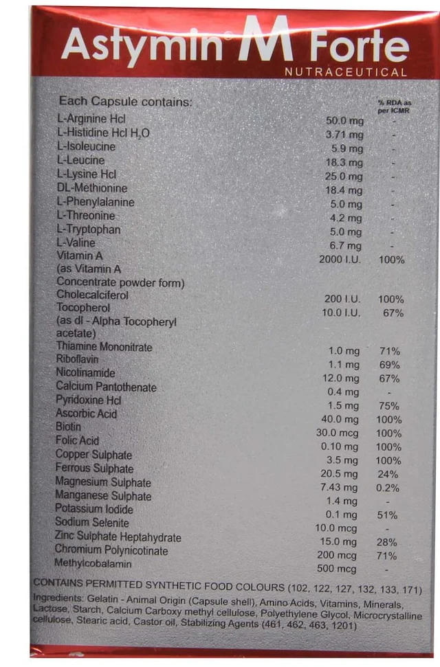 Astymin M Forte - 30 cap