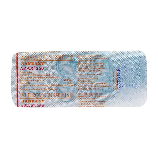Azax 250 Tablet - Prescription Required