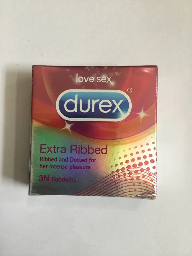 Durex Extra Ribbed Condom