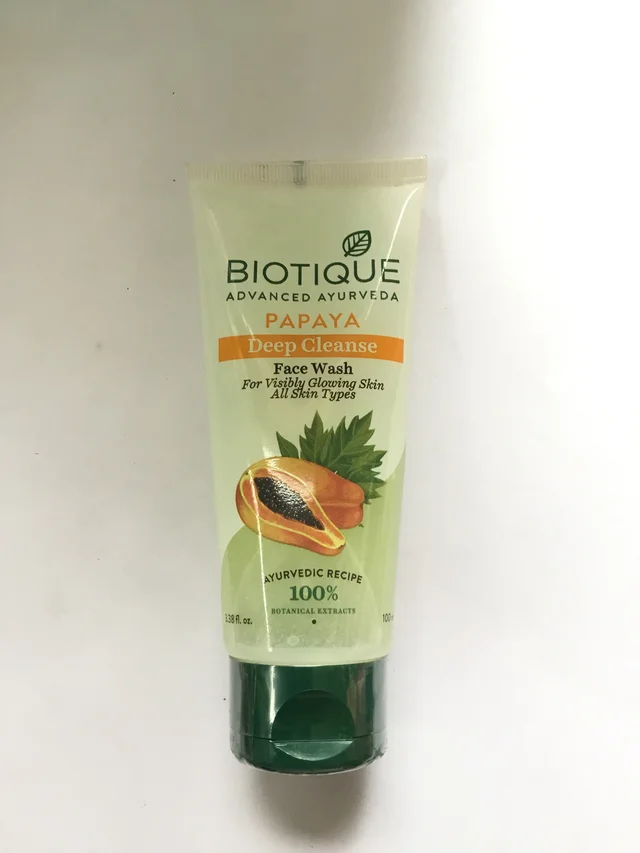 BIOTIQUE Papaya Deep Cleanse Facewash