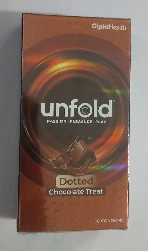 Unfold Chocolate Condom 10'