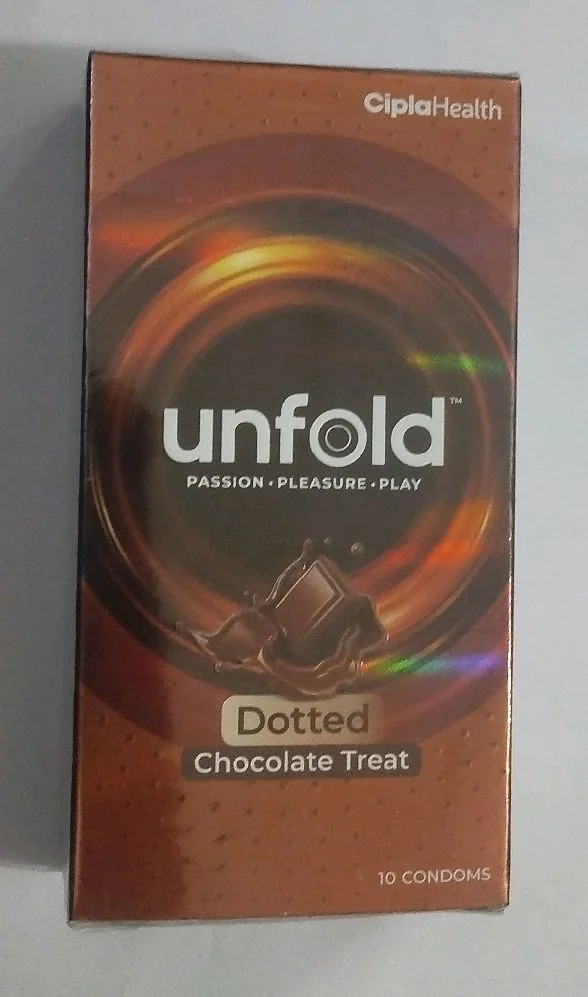 Unfold Chocolate Condom 10'