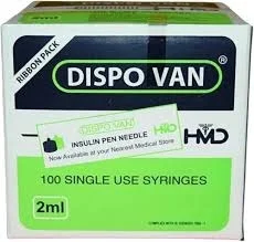 Dispovan Syringe - 2ml