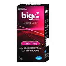 Big Fun Xtra Time Condom 10 pc Pack