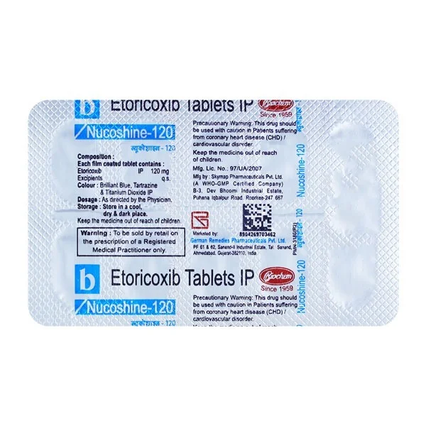 Nucoshine 120mg Tablet -