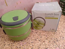 Lunch Box Stainless Steel 2 Layer