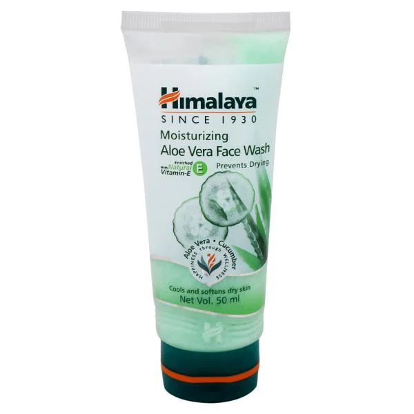 Himalaya Moisturizing Aloe Vera Face Wash 50 - 50 Ml