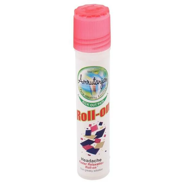 Amrutanjan Headache Faster Relaxation Roll-On 10 - 10 Ml