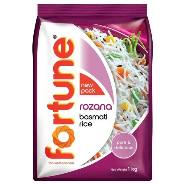 Fortune Rozana Basmati Rice - 1 Kg