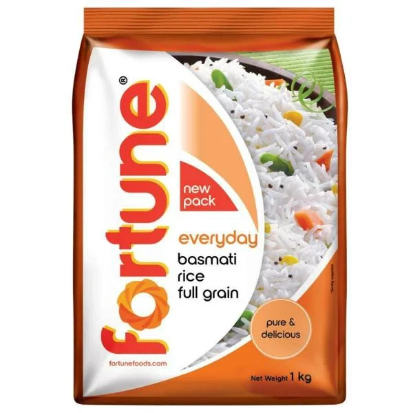 Fortune Everyday Full Grain Basmati Rice - 1 Kg
