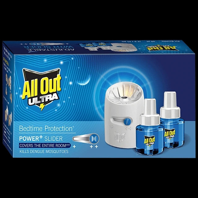 All Out Mosquito Liquid + Machine