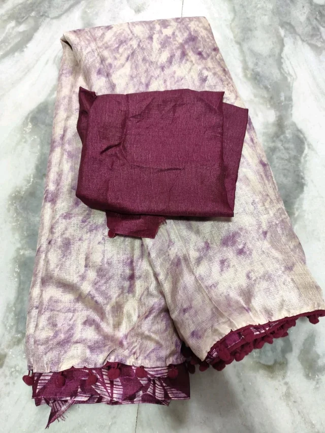 Shibori Saree 