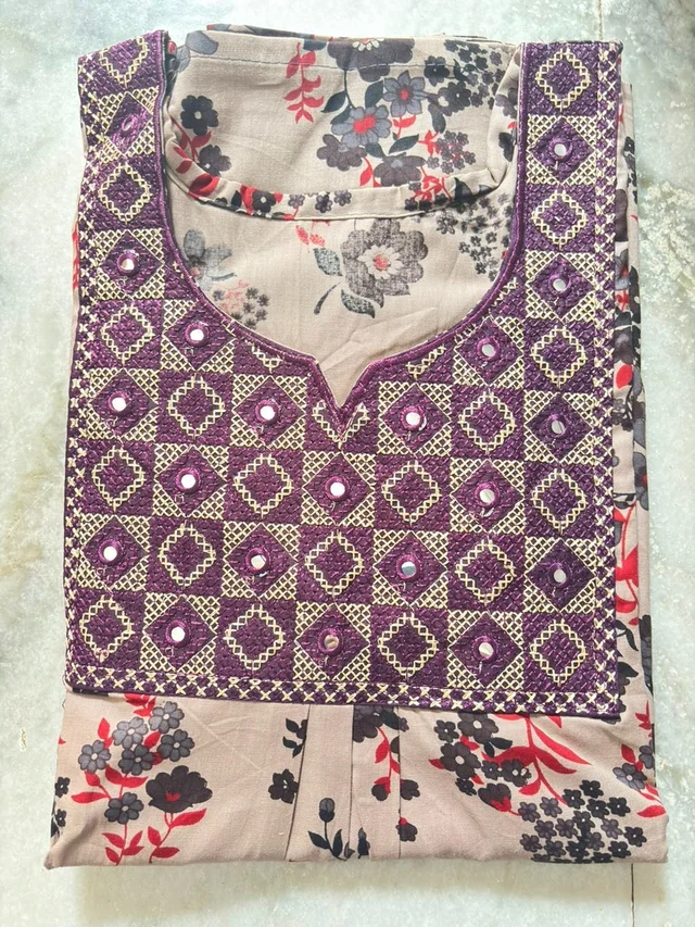 mirror work nighties 