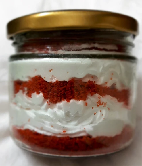Red Velvet Jar Cake