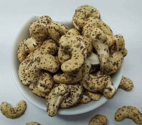 Black Pepper Cashews - 220 Gms