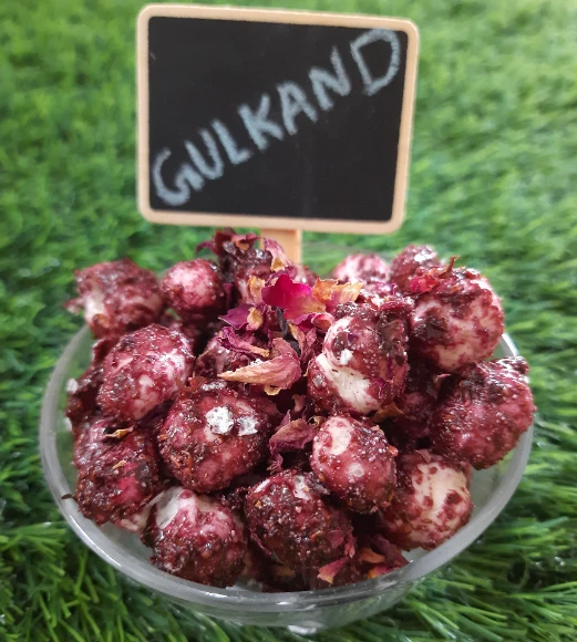 Sweet Gulkand Makhana - 100 Gm