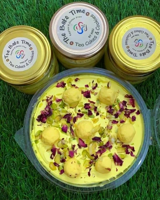 Rasmalai Glass Jar