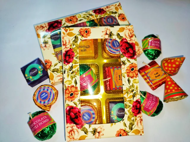 Chocolate 6 Cavity (Assorted Cracker Chocolates)